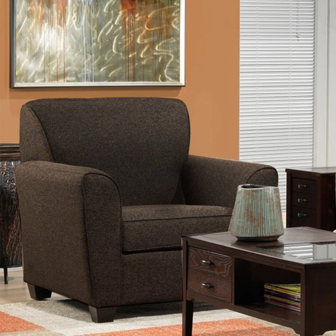 Holden 1 Seater Sofa for Living Room - Torque India